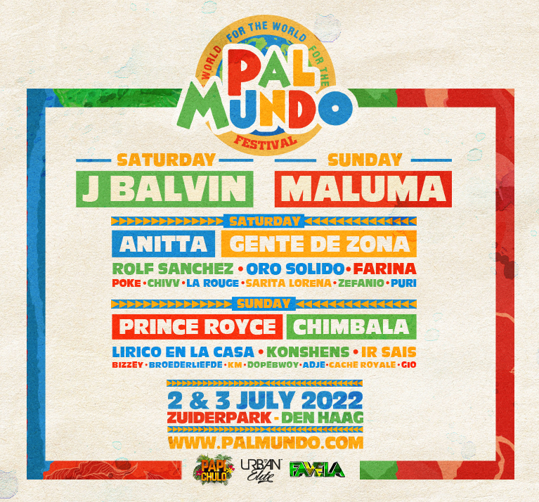 Pal Mundo Festival 2 & 3 JULY ZUIDERPARK, THE HAGUE