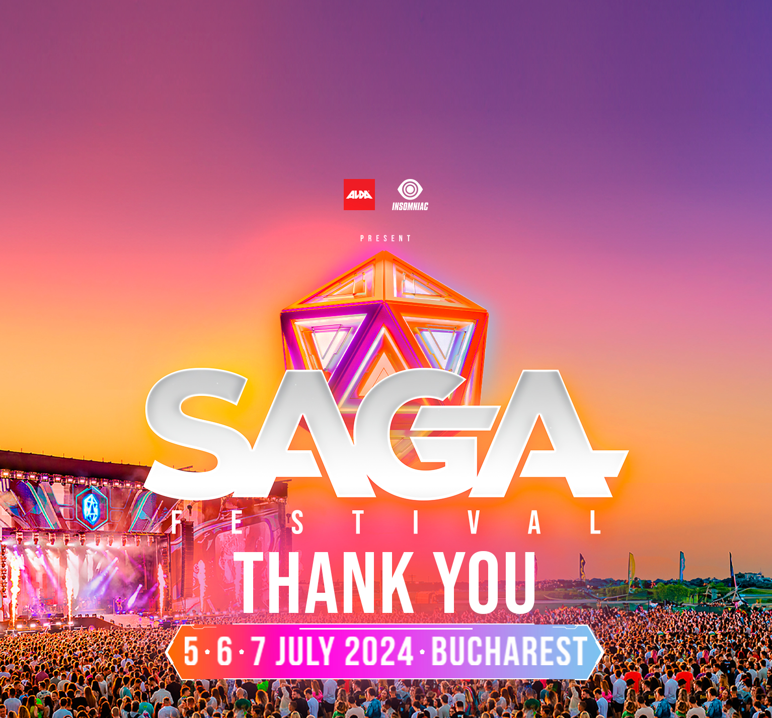 SAGA Festival 567 JULY, 2024 Bucharest